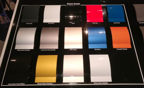 Voici les 14 teintes de carrosserie disponibles sur la nouvelle Polo, qui invitera la couleur aussi à l'intérieur...