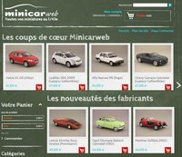 Un web de miniatures marchand et informatif