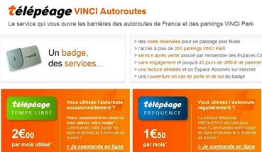 Vinci, l'autre télépéage