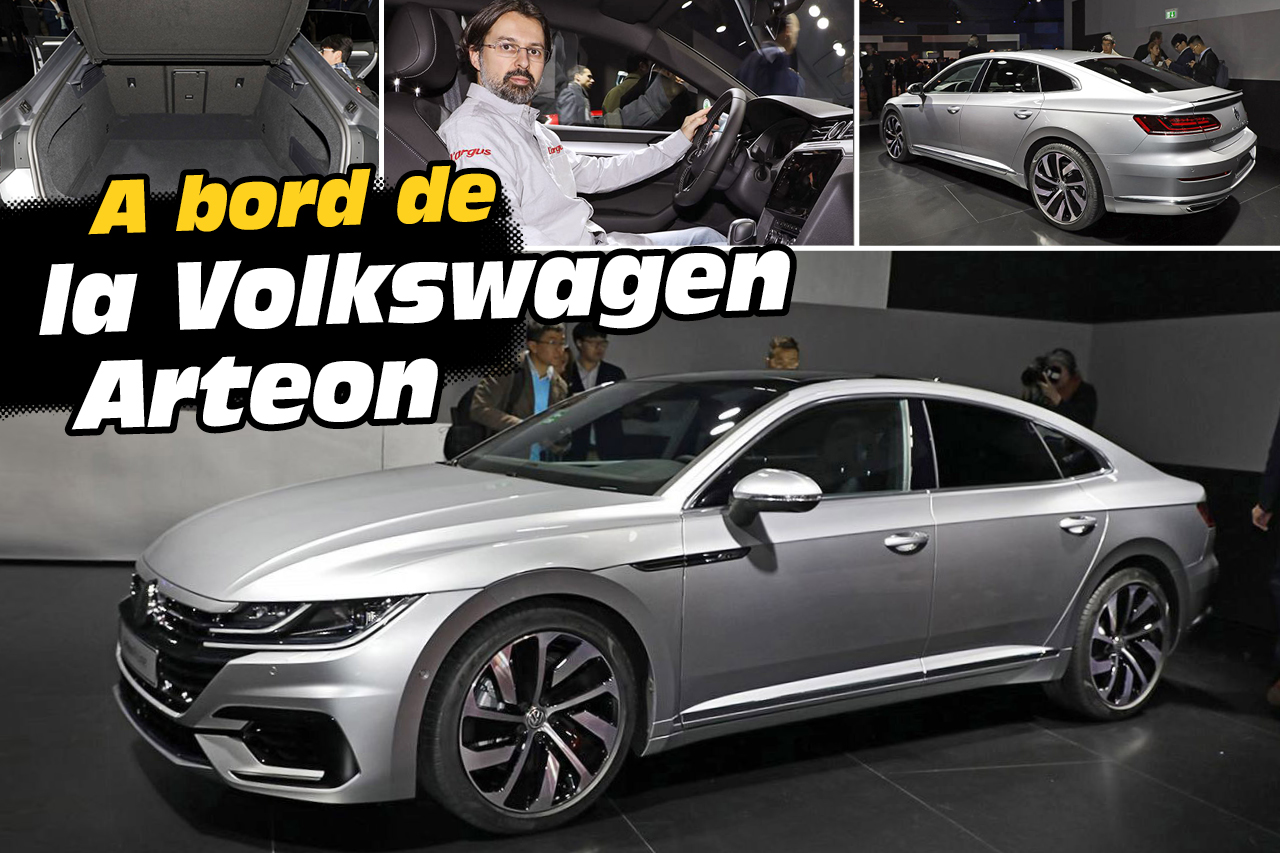 La Volkswagen Arteon se dévoile au salon de Genève 2017