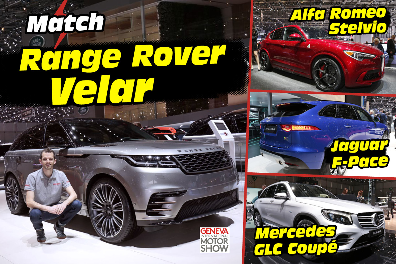 Range Rover Velar : le match face aux SUV sportifs !