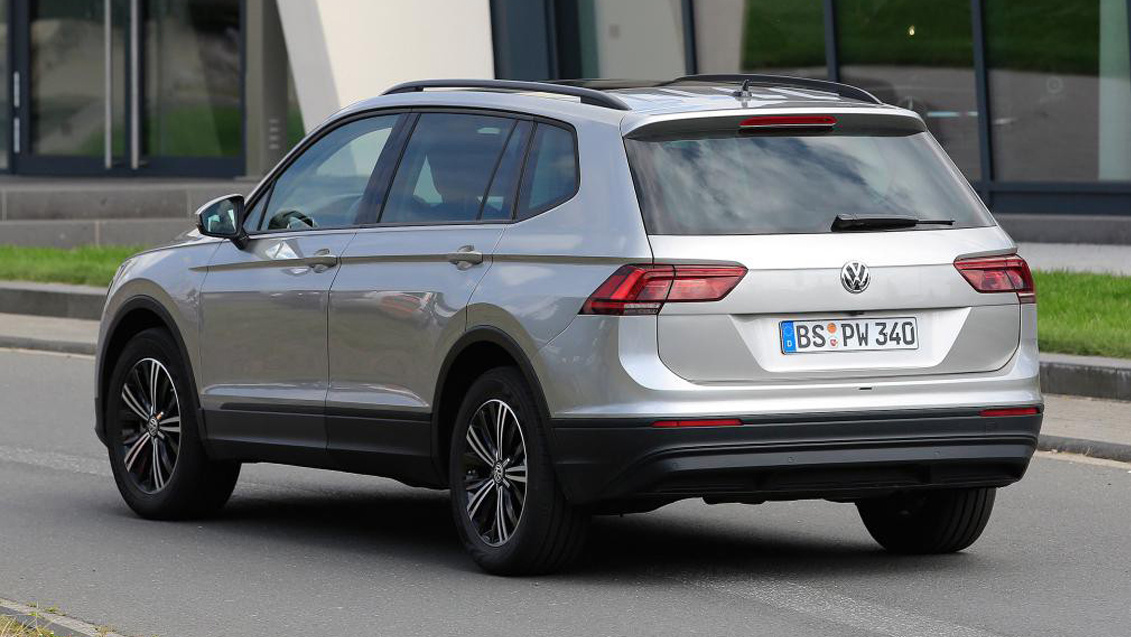 Spyshots Tiguan XL (2017) : le Tiguan 7 places à découvert ...