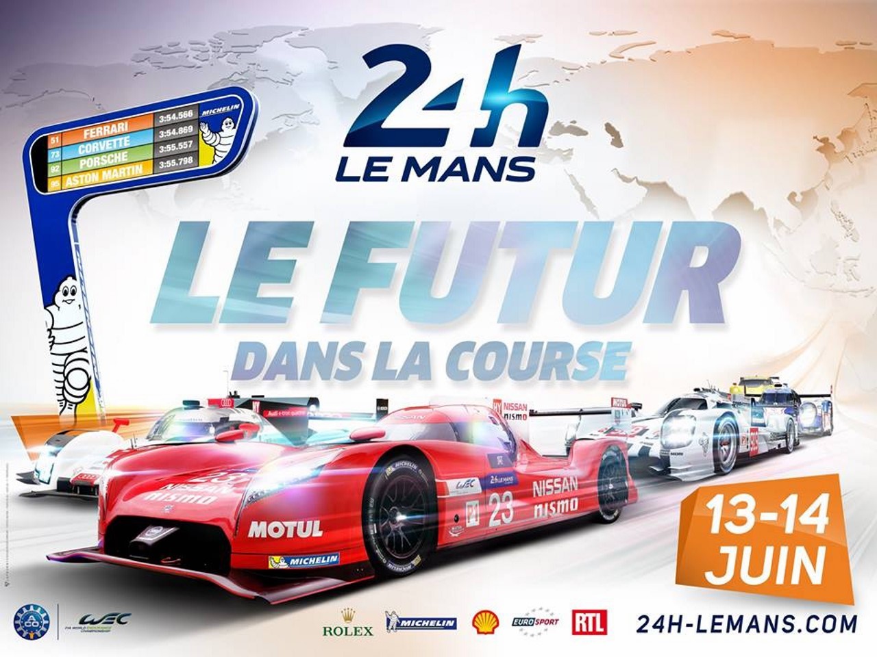 Présentation des 24 Heures du Mans 2015