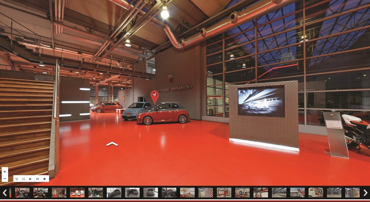 Insolite : découverte des locaux d'Abarth dans Google Street View
