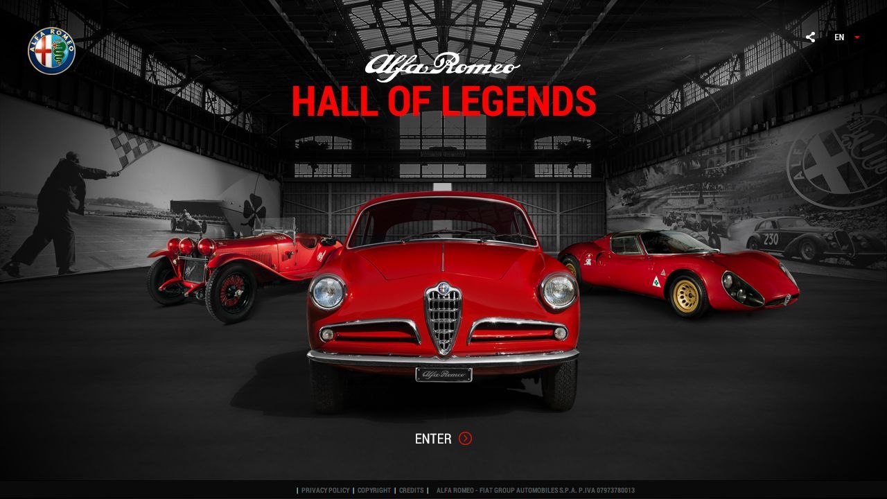 Visite virtuelle : découvrez le Hall of Legends d'Alfa Romeo