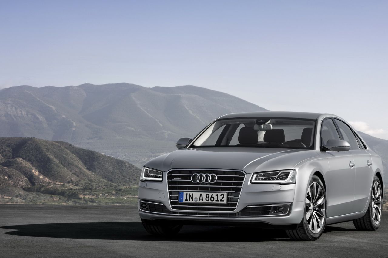 Audi A8 2014 : un restylage pour contrer la nouvelle Mercedes Classe S