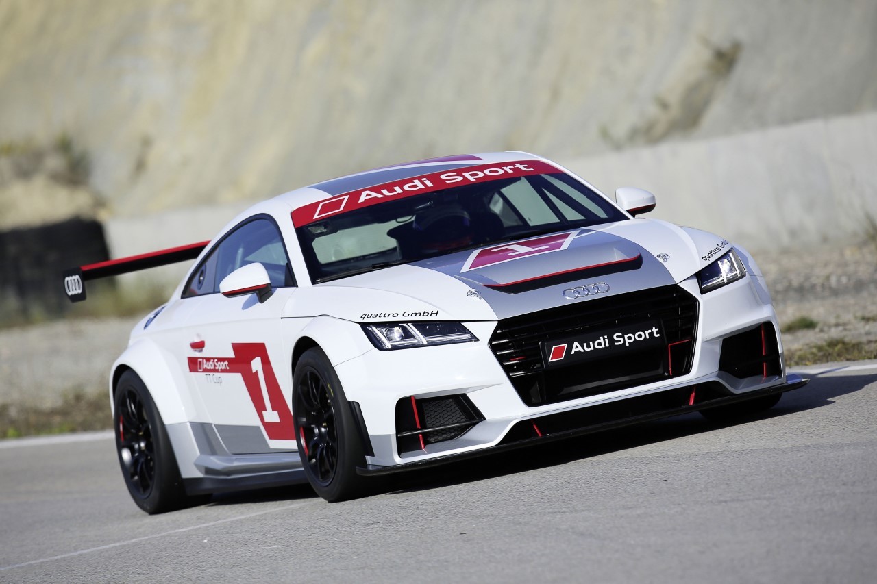Audi Sport TT Cup : une nouvelle formule monotype pour Audi