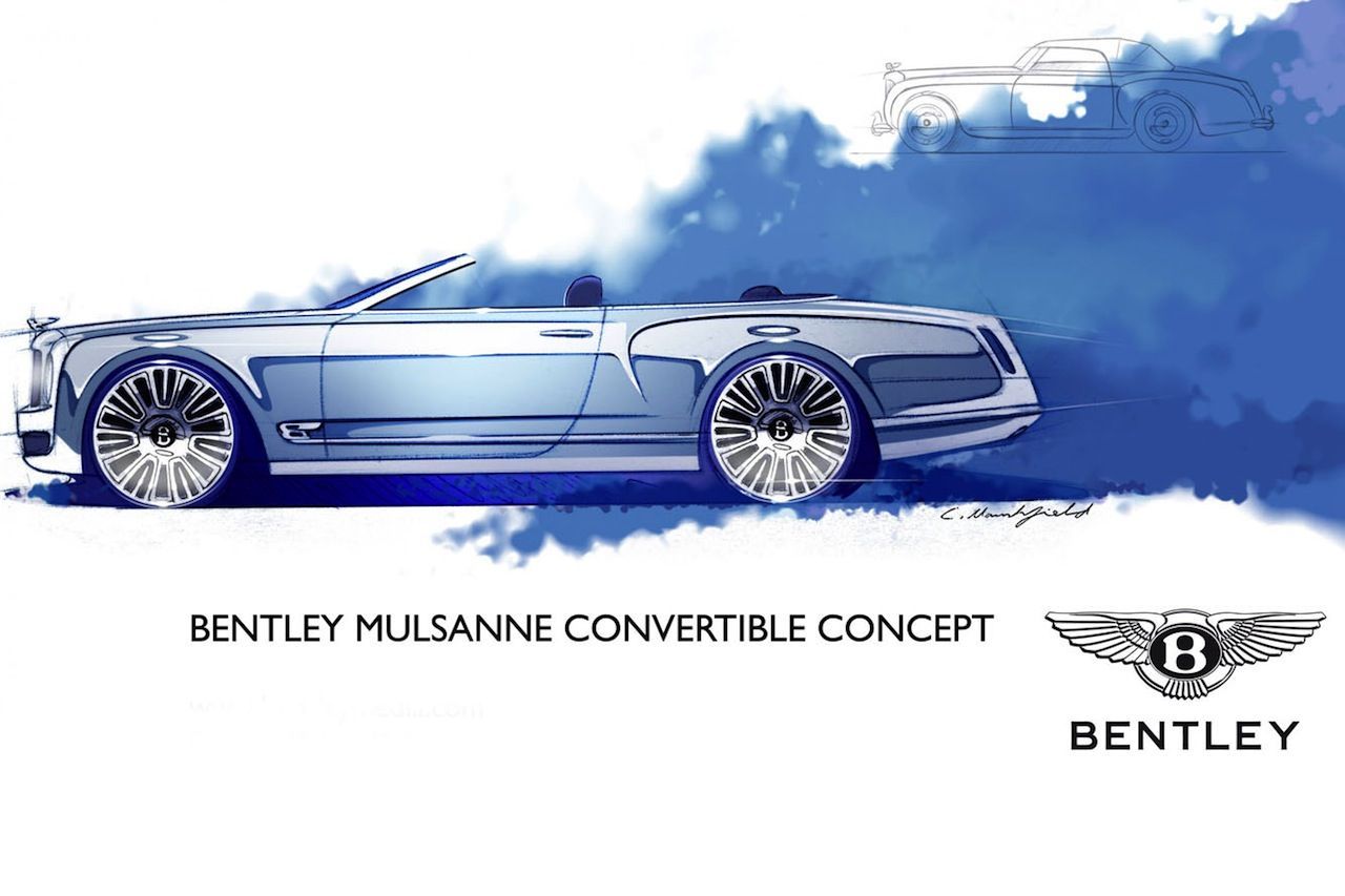 Pas de Mulsanne cabriolet chez Bentley