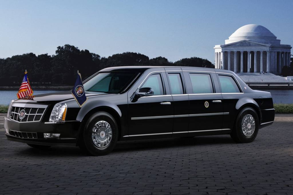 Obama et son tank limousine