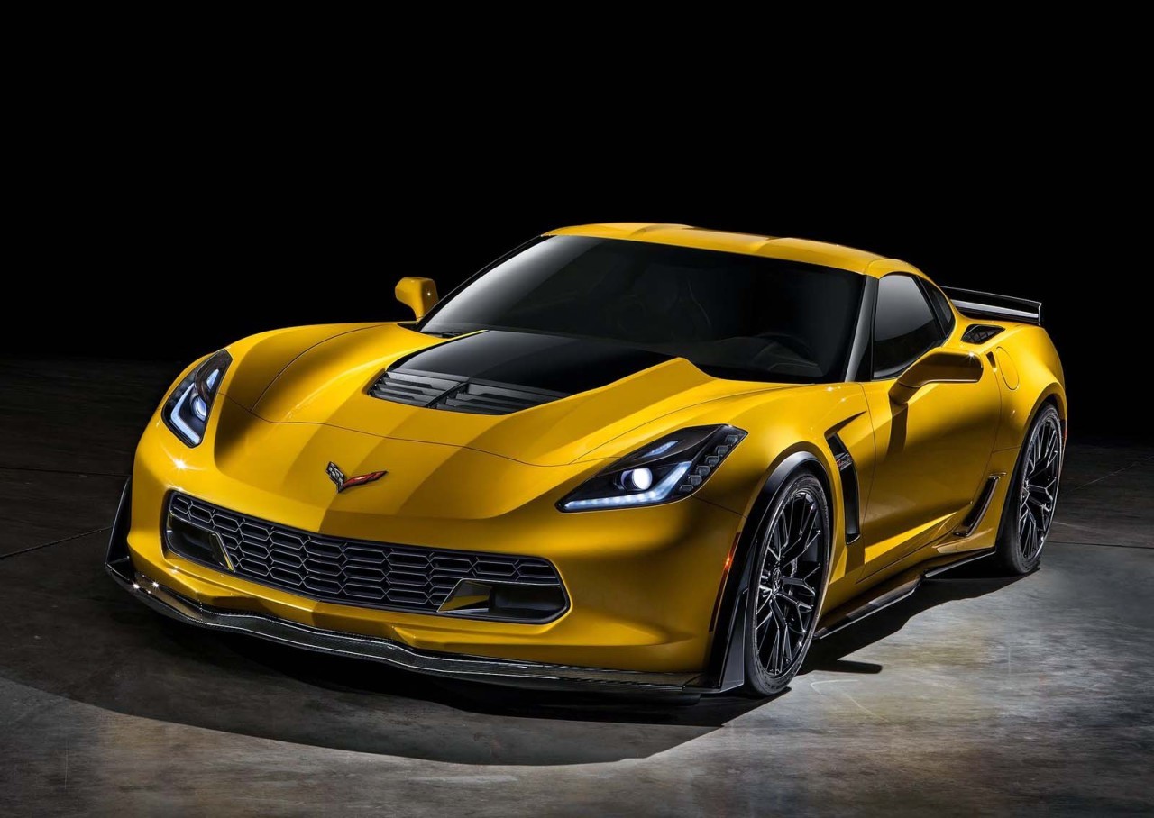 Chevrolet Corvette Z06, parée pour la piste