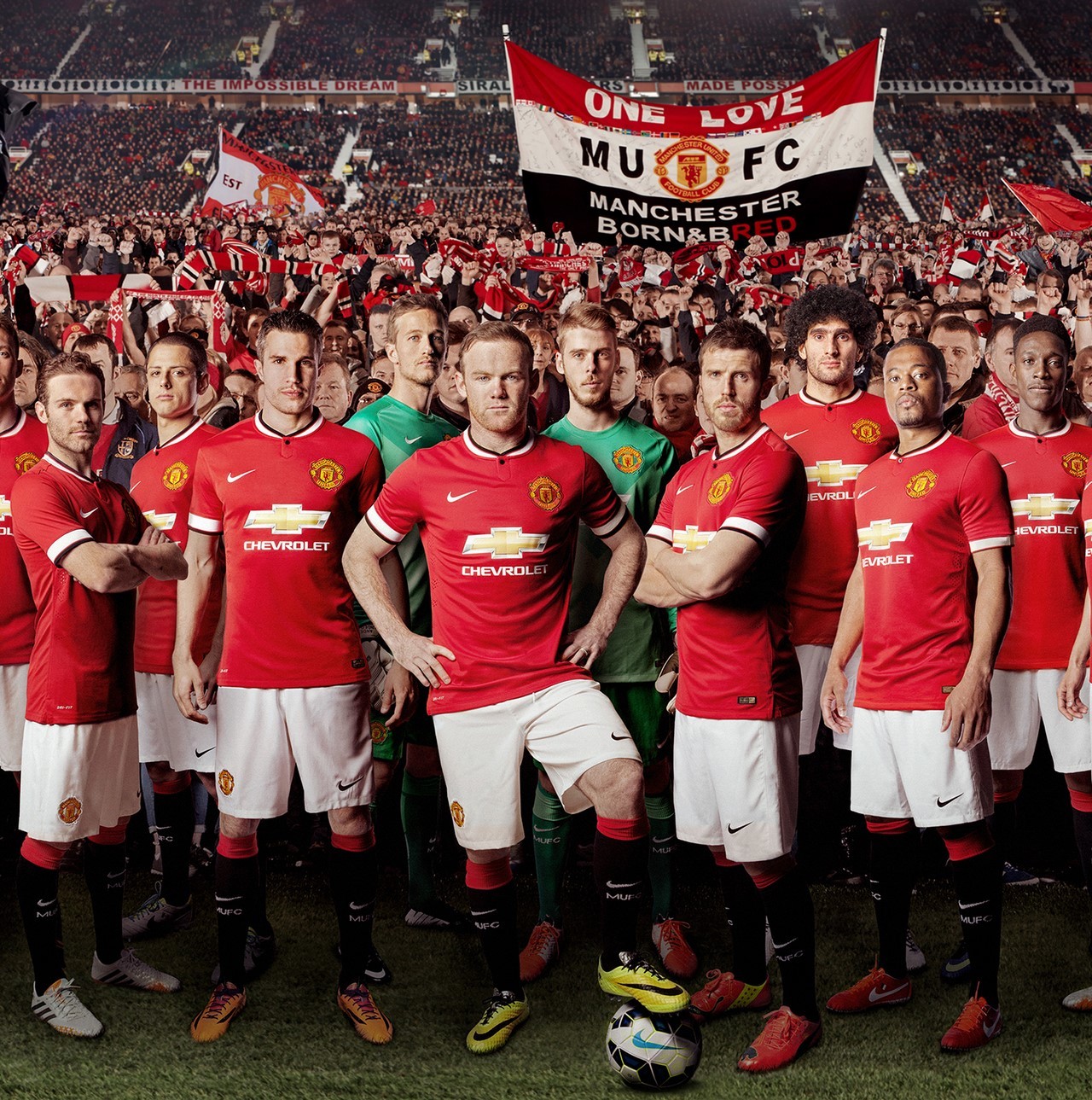 Les stars de Manchester United ne veulent pas de leur Chevrolet