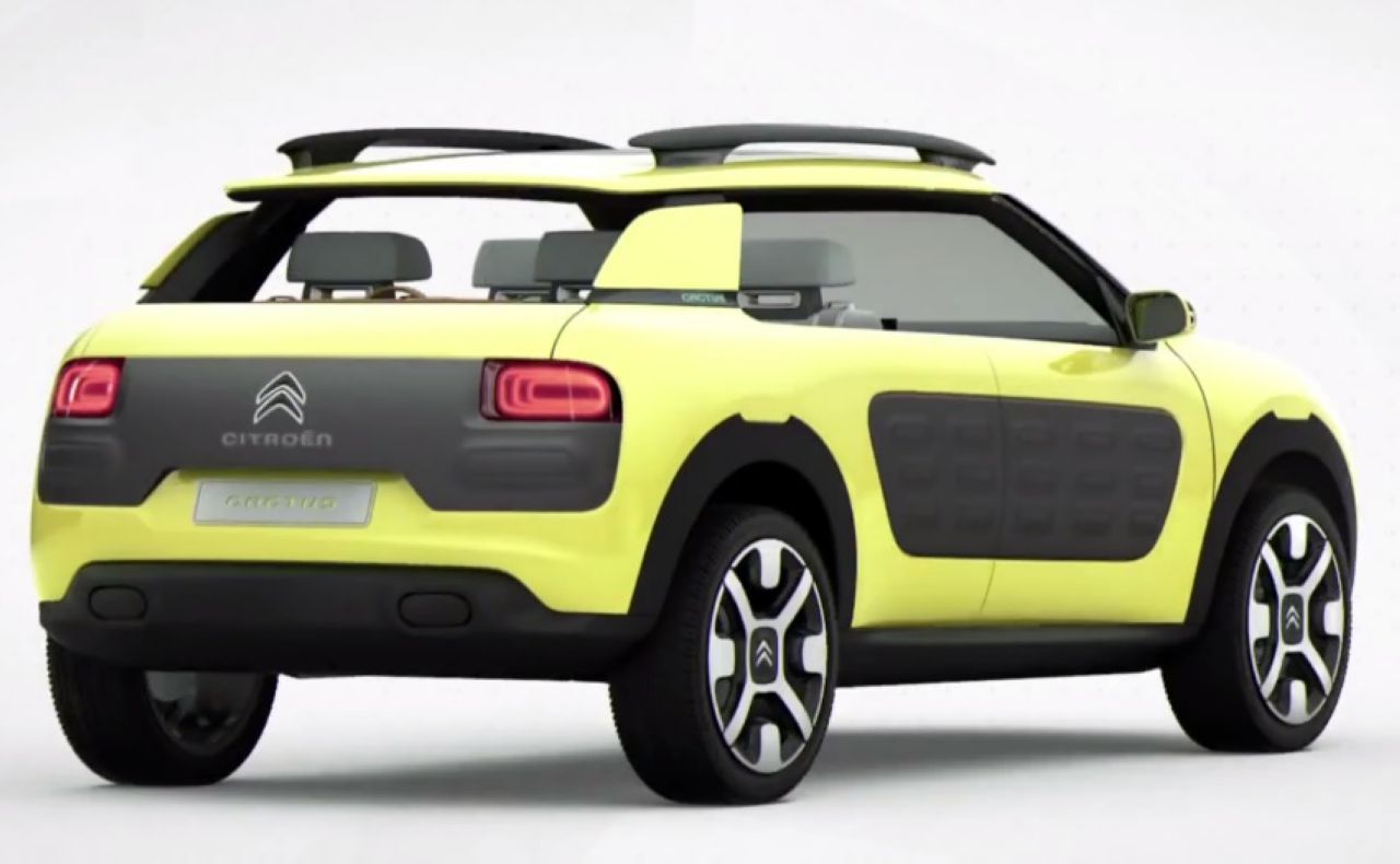 Citroën C4 Cactus 2014 : les premières infos sur la version de série du concept Cactus