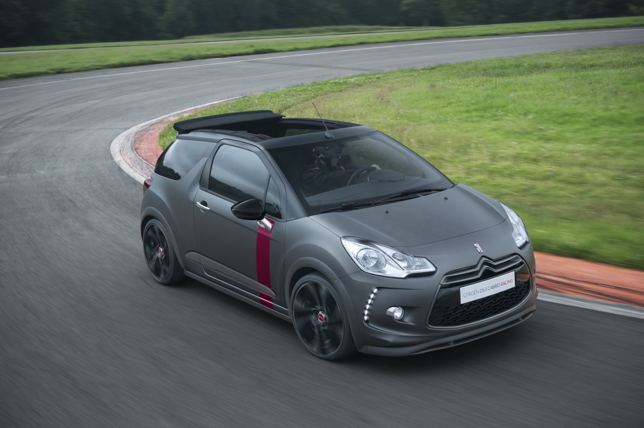 Citroën DS3 Cabrio Racing : 207 ch pour la plus puissante des DS3 Cabrio