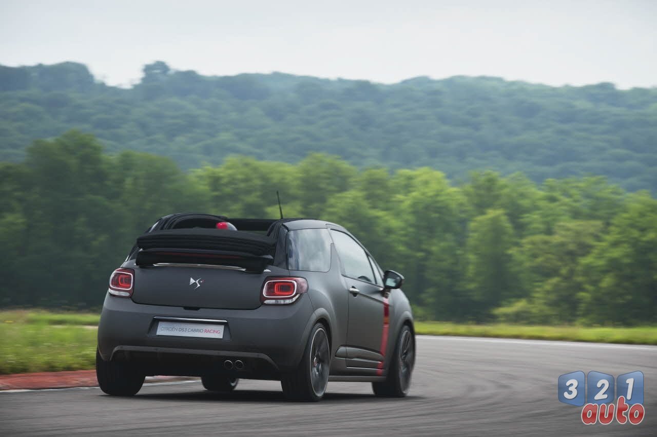 La Citroën DS3 Cabrio passe en mode Racing