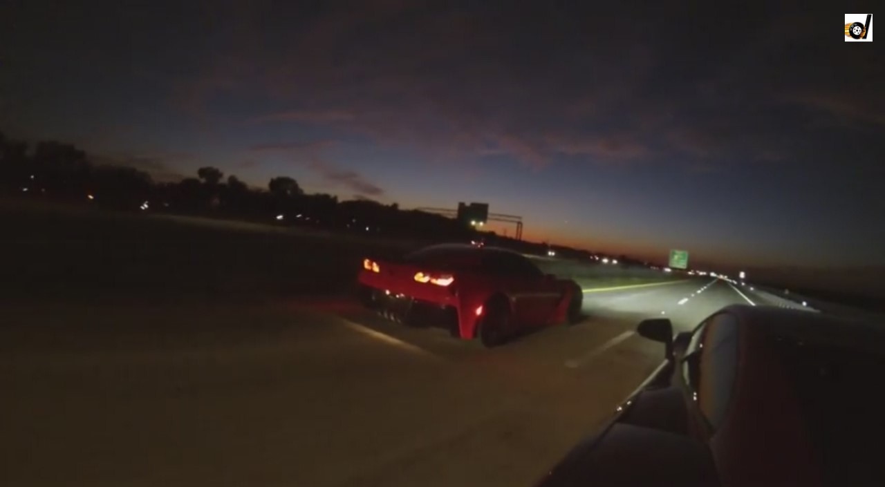 Vidéo : la nouvelle Corvette Z06 se mesure à une Lamborghini Gallardo