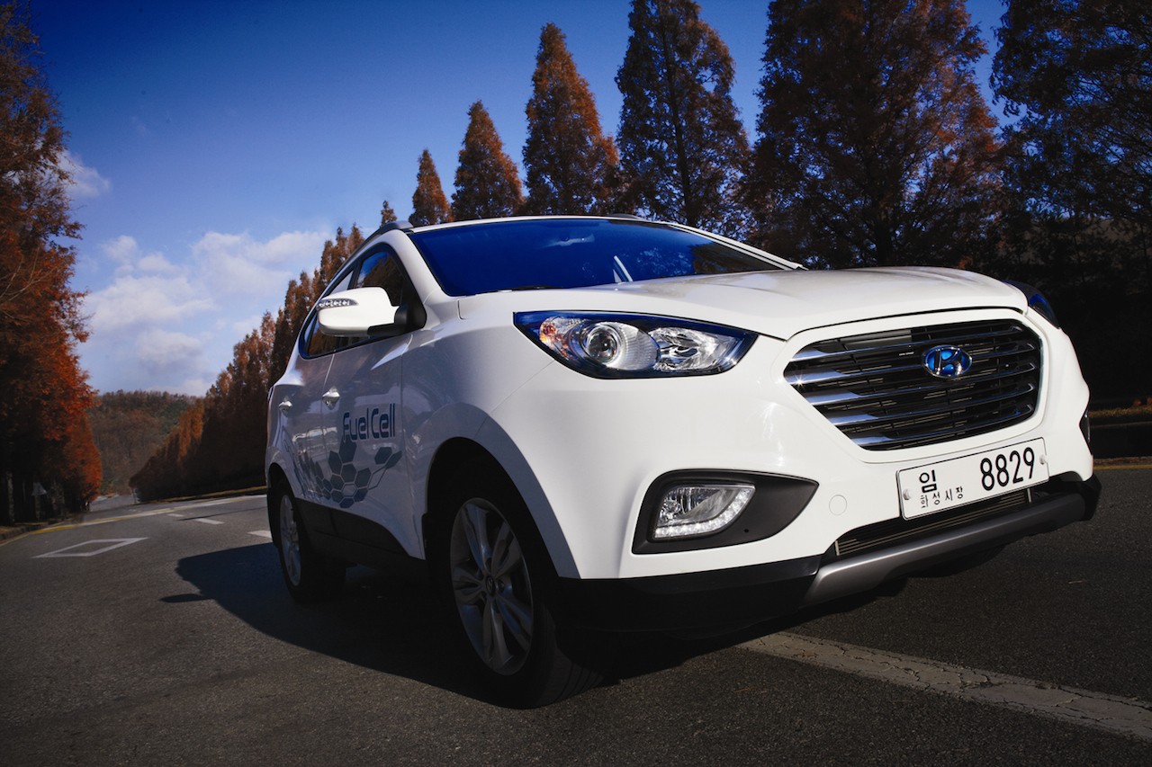 Livraison des premières Hyundai ix35 à hydrogène en France