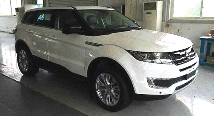 Voici la copie chinoise du Range Rover Evoque