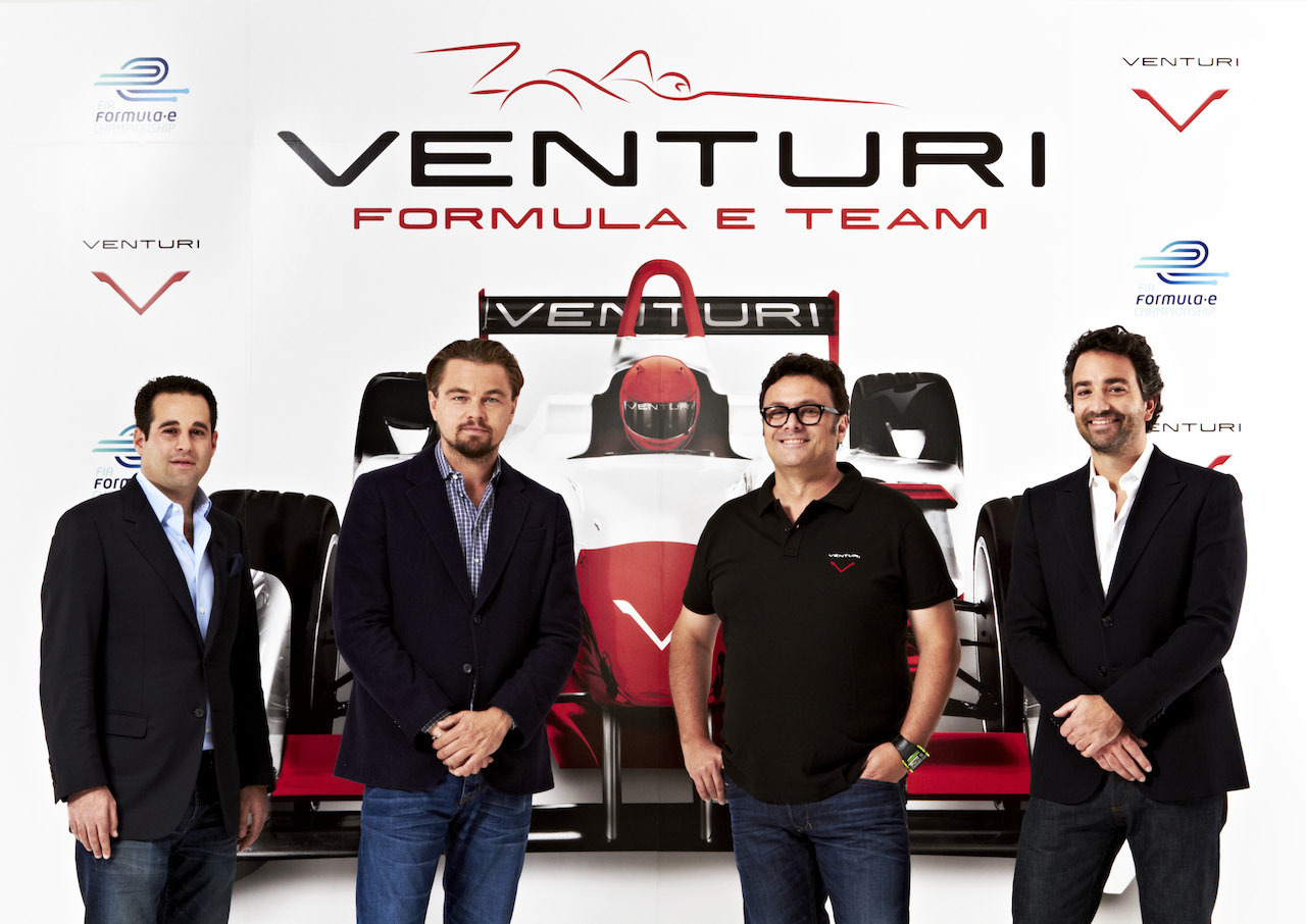Leonardo DiCaprio et Venturi lancent une équipe de Formule E
