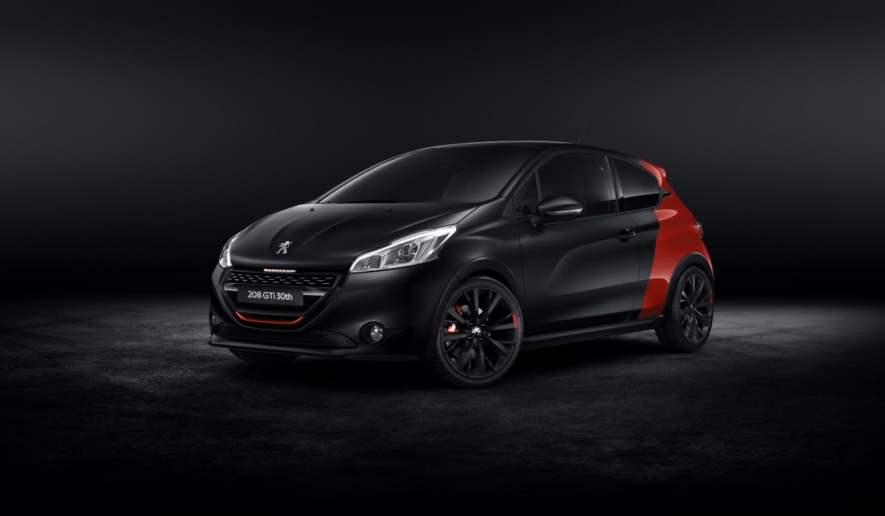 Peugeot 208 GTi 30th : un anniversaire à 208 chevaux