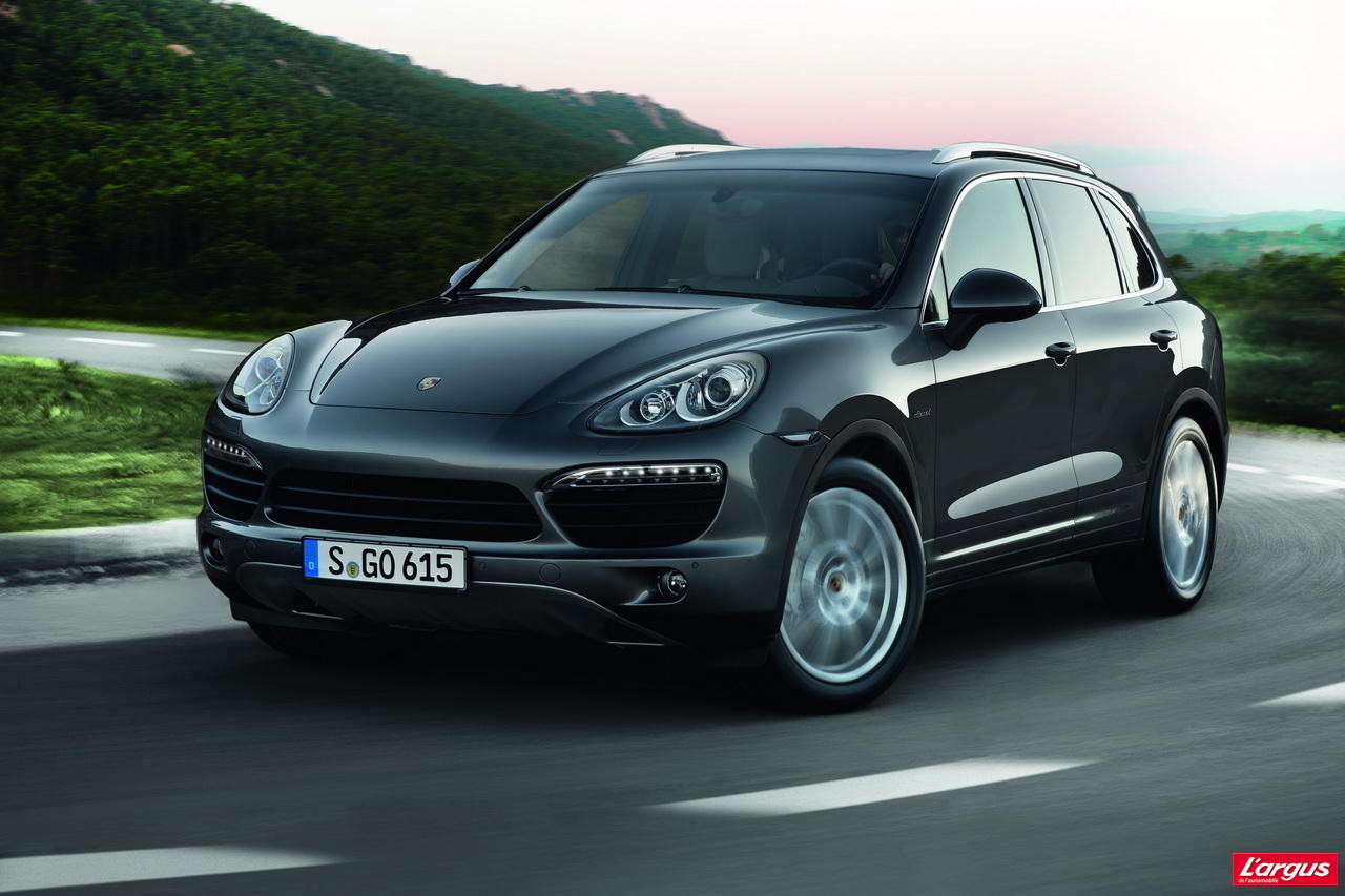 Un Cayenne coupé en préparation chez Porsche