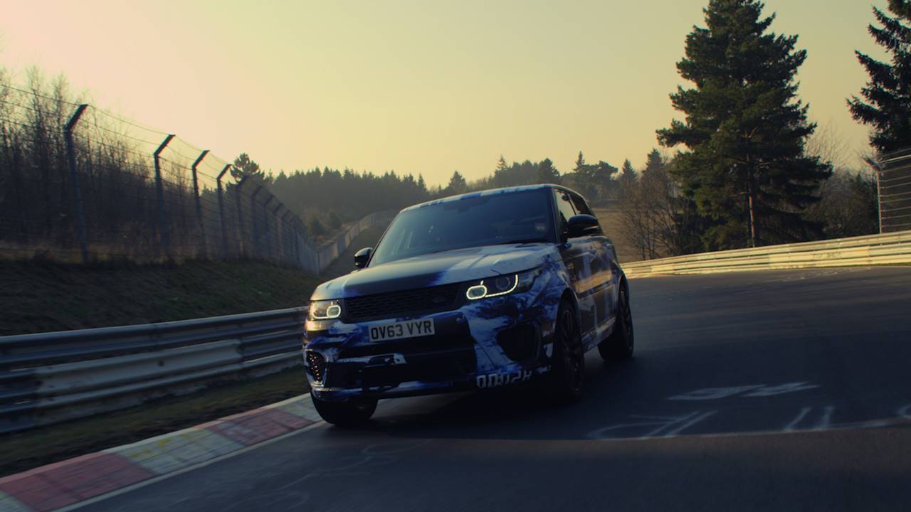 Un record sur le Nürburgring pour le Range Rover Sport SVR