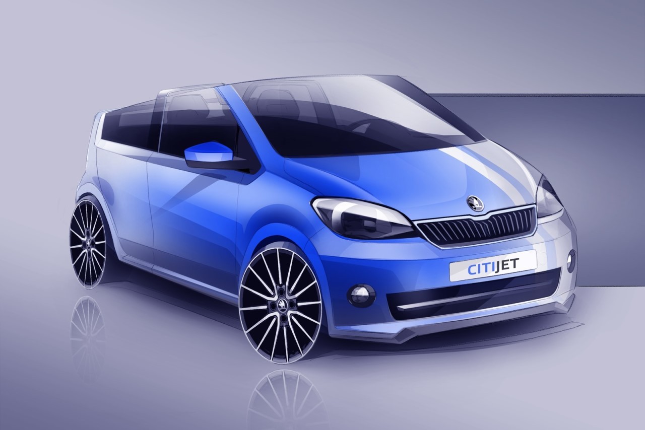 Skoda CitiJet Concept : la Citigo cabriolet prête pour Wörthersee