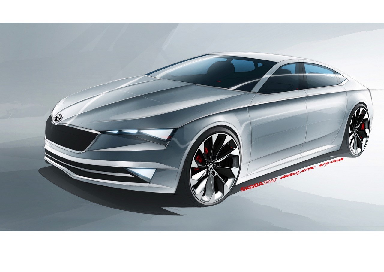 Skoda VisionC à Genève : plus de dynamisme
