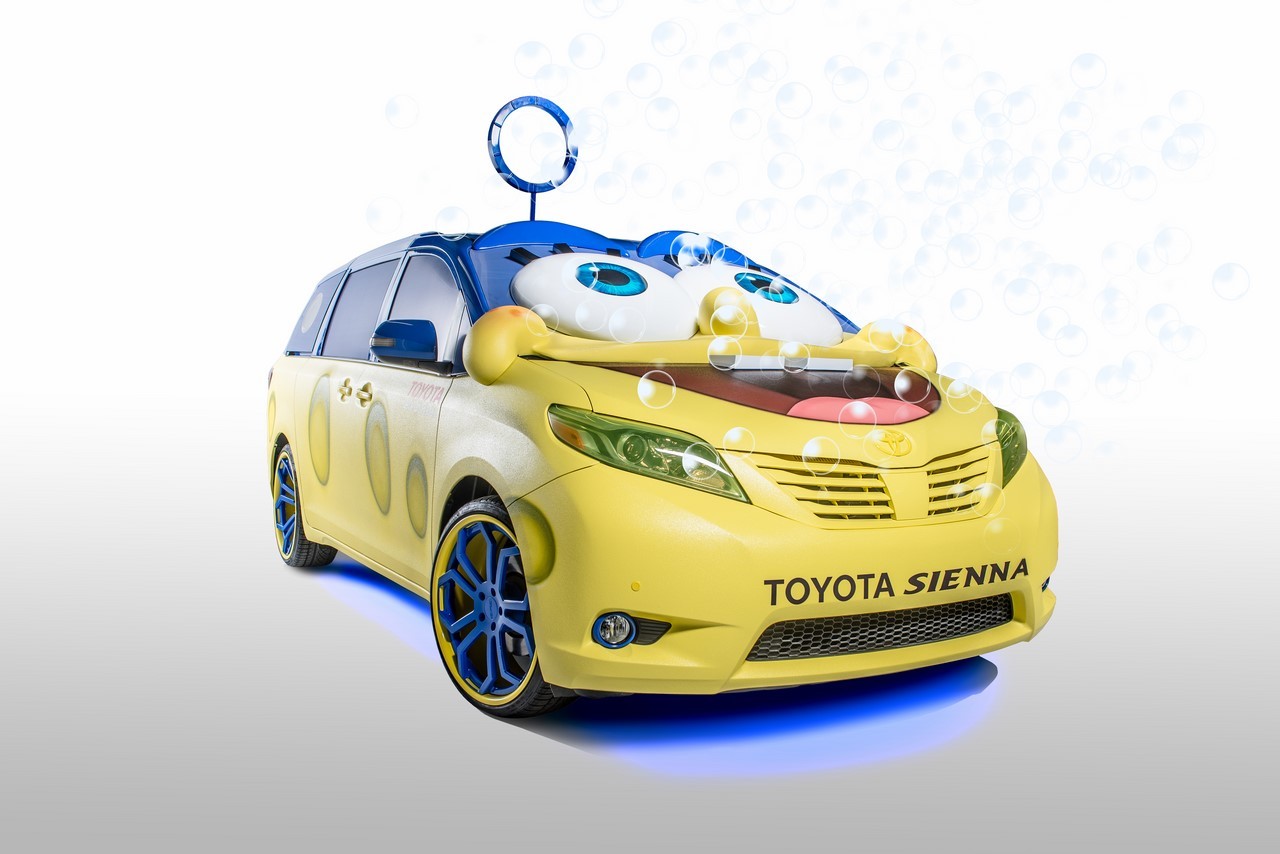 Toyota a créé la voiture de Bob l'éponge