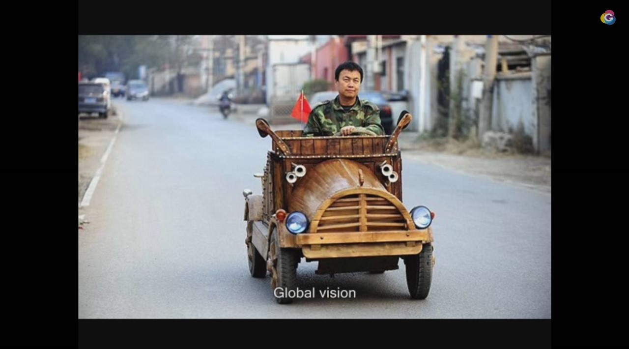 Insolite : la voiture électrique « fait-maison » made in China