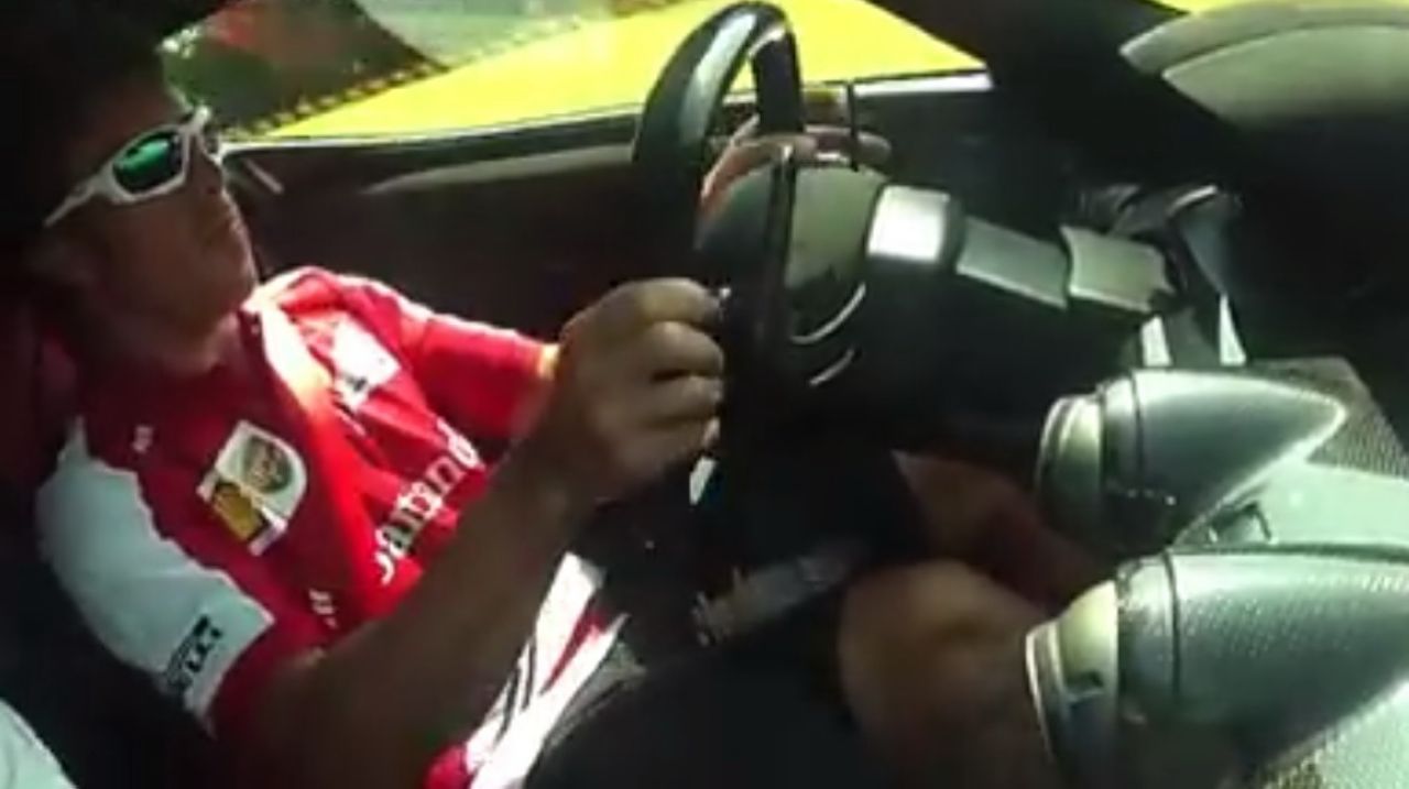VIDEO : Fernando Alonso au volant de la LaFerrari