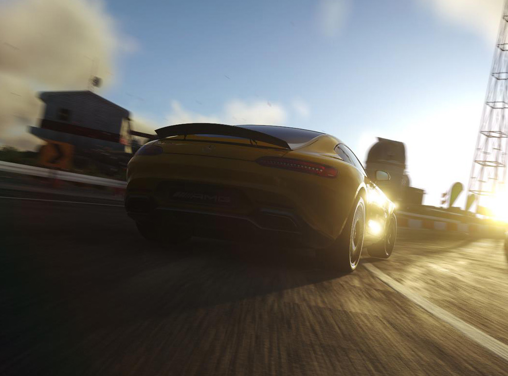 La Mercedes-AMG GT partiellement révélée dans le jeu vidéo DriveClub