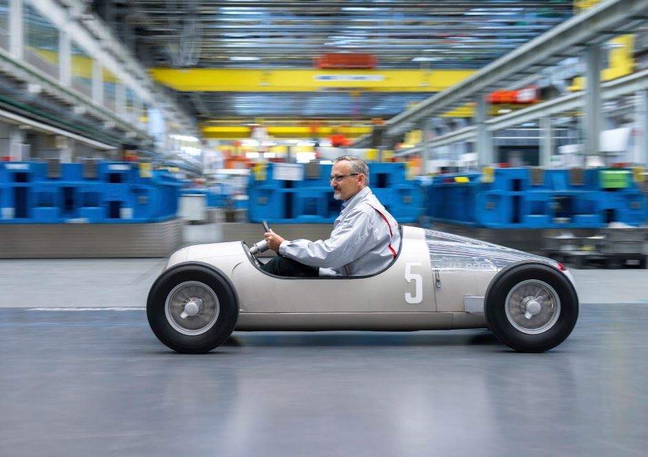 Audi : une réplique de l'Auto Union Type C imprimée en 3D