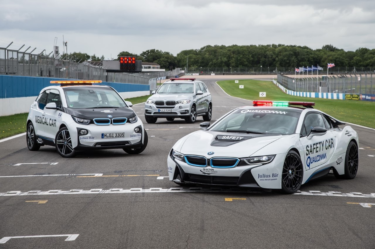 Formule E : BMW rempile avec ses safety cars électriques