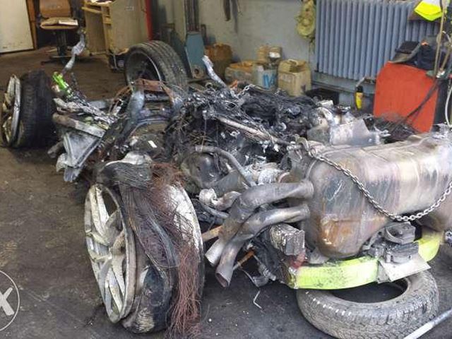 6 200 euros la Lamborghini Huracan...en miettes
