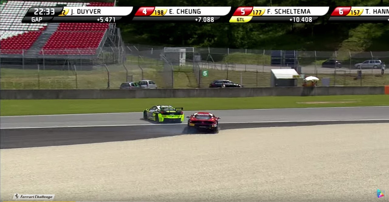 Vidéo : Ferrari Challenge, le pire des gentlemen drivers