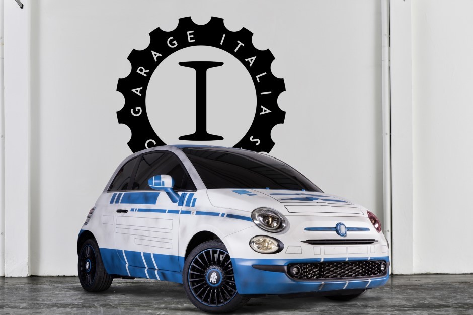 Star Wars : la Fiat 500 en versions R2-D2 et BB-8