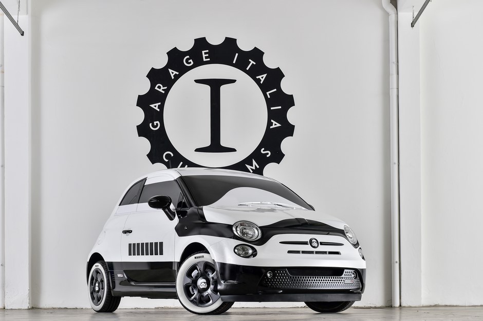 La Fiat 500e déguisée en Stormtrooper à Los Angeles