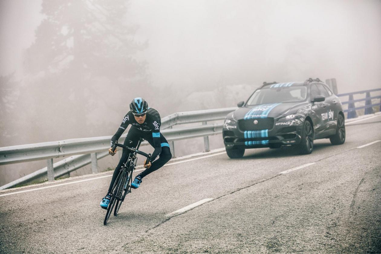 Le Jaguar F-Pace va faire une apparition au Tour de France