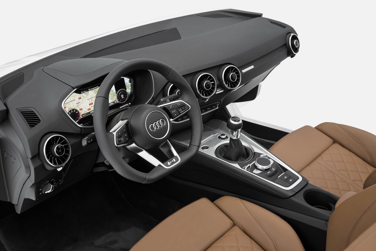 Future Audi TT 2014 : première photo de la planche de bord