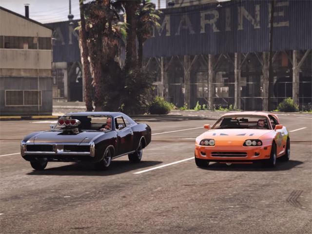 Quand Fast and Furious s'invite dans GTA 5