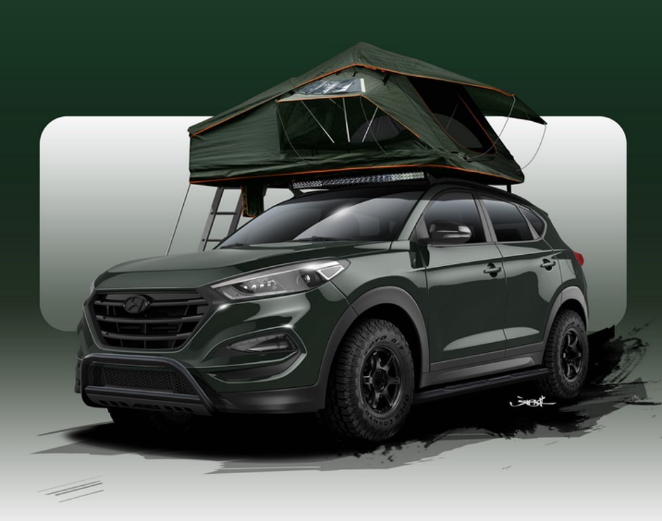 Hyundai Tucson Adventuremobile : un SUV pour les fans de camping