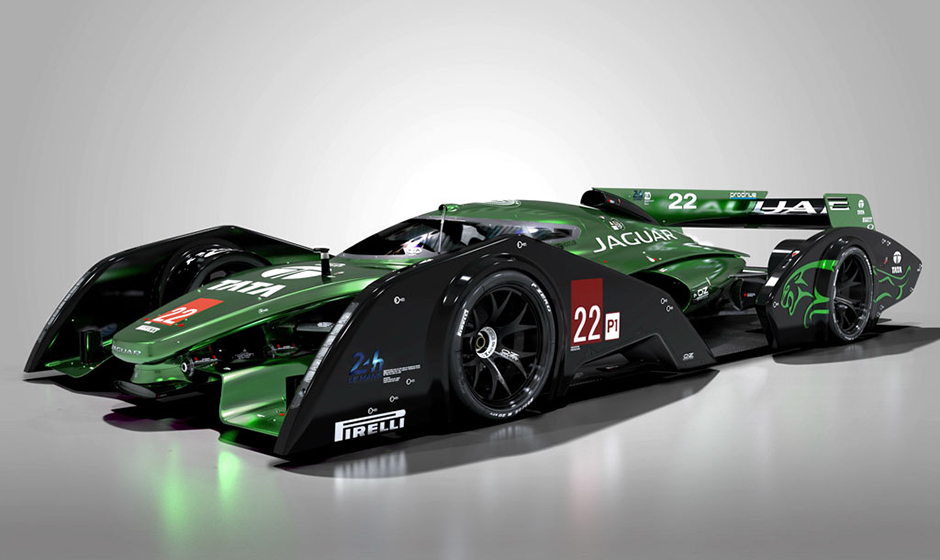 Un Transformers ? Non, un proto Jaguar pour Le Mans !
