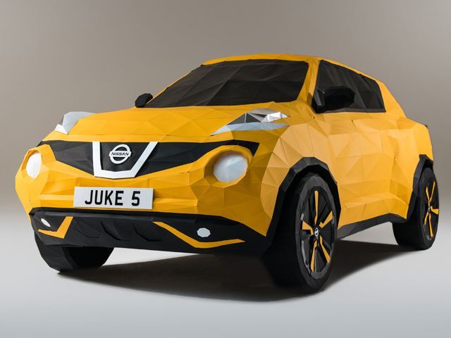 Nissan créé un Juke en origami