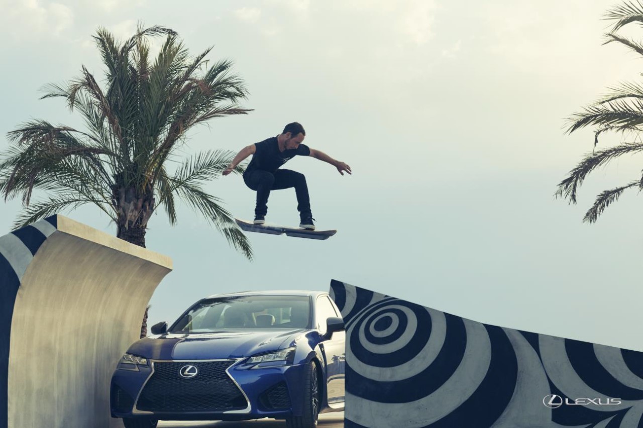 Vidéo : l'hoverboard créé par Lexus en action