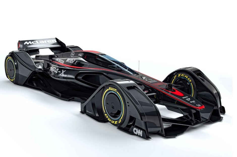 MP4-X : la F1 du futur version McLaren