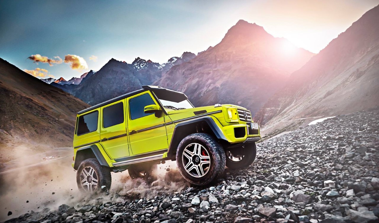 Mercedes G500 4x4 : on a trouvé le petit frère du G63 AMG 6x6
