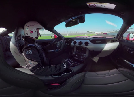 Vidéo 360 : un tour de Silverstone à bord de la Ford Mustang
