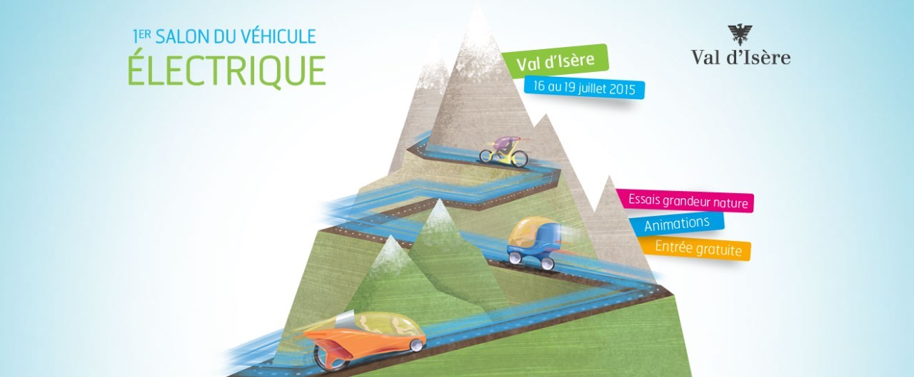 Présentation du salon du véhicule électrique de Val d'Isère