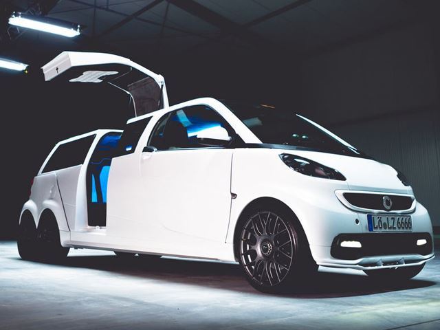 Le WTF du jour : une smart limousine