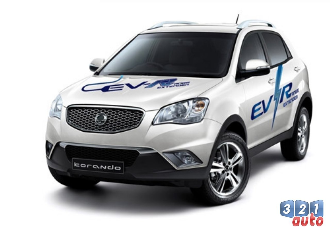 SsangYong dévoile un Korando équipé d'un moteur électrique avec prolongateur d'autonomie